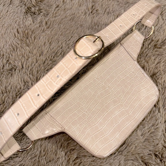 H&M Snakeskin Waistbag Fannypack - Picture 6 of 10